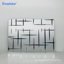 high surface hardness plastic acrylic 4mm wall mirror decoration sheet